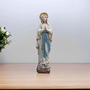 MeritMode 15" H Virgin Mary Praying Statue - Lourdes Catholic Collectible Figurine, Blessed Mother Figurine, Ideal Religious Gift for Home Décor & Outdoor Garden Decorations by GreenHaven Gardens