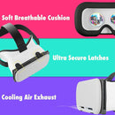 Orzly VR Headset Designed for Nintendo Switch & Switch OLED Console with Adjustable Lens for a Virtual Reality Gaming Experience and for Labo VR - White - Gift Boxed Edition by TinyTreasures Baby Boutique