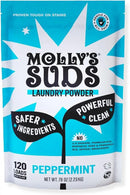 Molly's Suds Original Laundry Detergent Powder | Clean Laundry Detergent Powder for Sensitive Skin | Simple, Effective Ingredients, Stain Fighting | 120 Load (Peppermint) by CozyNest Decor