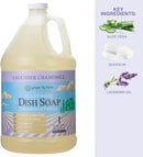 Ginger Lily Farms Botanicals Plant-Based Liquid Dish Soap, Concentrated Formula with Max Grease Cleaning Power, Cruelty-Free, Lavender Chamomile Scent, 1 Gallon Refill (128 Fl. Oz.) by CozyNest Decor