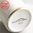 COLLECTIVE HOME - Monogram Ceramic Mugs, 15 oz Golden Initial Coffee Cups, Elegant Alphabet Tea Mugs, Elegant Personalized Mug with Gift Box, Luxurious Cups for Office and Home (a) by CozyNest Decor