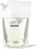 Public Goods Natural Dish Soap | Kitchen Soap | Plant-Based & Vegan Friendly | Clear Dish Detergent Liquid | Concentrated | Made in USA | Mandarin Basil | 34 Fl Oz Refill