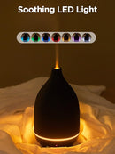 InnoGear Oil Diffuser, 150ML Ceramic Diffuser for Essential Oils Handcrafted Aromatherapy Diffuser Ultrasonic Cool Mist Humidifier with 2 Mist Modes Waterless Auto Off for Room Office, Black by TinyTreasures Baby Boutique