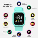 Cubitt Jr Smart Watch Fitness Tracker for Kids and Teens, with Games, Step Counter, Sleep Monitor, Heart Rate Monitor, Activity Tracker, Good Habits Alarms, 1.52" Touch Screen, IP68 Waterproof by TinyTreasures Baby Boutique