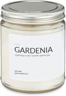 1OAK Soy Wax Scented Candles (Gardenia) - Long Burning Premium Hand-Poured (7oz.) by CozyNest Decor