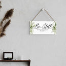 Be Still And Know That I Am God Prayer Room Decor Rustic Bible Verse Sign Scripture Printed Wood Sign Wall Art Religious Gifts Faith Based Gifts by CozyNest Decor
