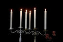 GenSwin Flameless White Taper Candles Flickering with 10-Key Remote, Battery Operated Led Warm 3D Wick Light Window Candles Real Wax Pack of 6, Christmas Home Wedding Decor(0.78 X 9.64 Inch) by CozyNest Decor