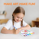 PIRIE Paint with Water Coloring Books for Kids,Watercolor Painting Sets Painting Activity for Kids Ages 3 4 5 6 7 8+,Birthday Gifts Arts & Crafts Toy (Animal) by TinyTreasures Baby Boutique