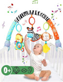 Pau1Hami1ton Baby Stroller Arch Toys, Car Seat Toys,Bouncer Toy Bar/Mobile for Bassinet,Adjustable Baby Hanging Toys Fit for Crib Bed,Stroller,Car Seat Gifts.S-19(Zebra) by TinyTreasures Baby Boutique