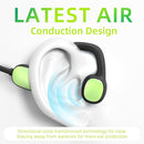 Kids Headphones, Bluetooth 5.2 Air Conduction Open Ear Headphones, 85dB Volume Limiting-Green by TinyTreasures Baby Boutique
