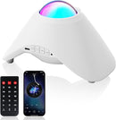 Galaxy Projector, Star Night Light Projector with Bluetooth Connection for Music and Timer and Remote Control for Kids Adults Bedroom Party Bar Decoration (White) by TinyTreasures Baby Boutique