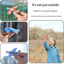 Manmel 50 Pcs Foam Gliders Planes Toys for Kids, Paper Airplane, Party Favors Goodie Bag Stuffers, Outdoor Flying Toys, Bulk for Classroom Prizes Boys and Girls by TinyTreasures Baby Boutique