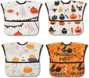 Baby bibs Waterproof Toddler bib - Feeding bib with Pocket for Infant Boy Girl Washable 6-36M by TinyTreasures Baby Boutique