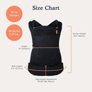 Beco Baby Carrier Toddler Carrier with Extra Wide Seat, 100% Cotton Toddler Carrying Backpack Style and Front-Carry, Lightweight & Breathable Child Carrier, 20-60 lbs (Grey) by TinyTreasures Baby Boutique