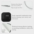 Child Safety Cabinet Locks, Fridge Lock with Combination, Closet Lock,Cabinet Lock,Child Proof Refrigerator Lock(Black 2Pcs) by TinyTreasures Baby Boutique