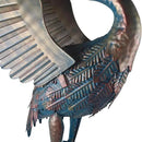 Garden Cranes Statue Retro Animal Sculpture Standing Metal Crane Garden Decoration Metal Yard Art for Yard Outdoor Decoration Set of 2 by GreenHaven Gardens