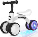 Colorful Lighting Baby Balance Bike Toys for 1 Year Old Boy Girl Gifts, 10-36 Month Toddler Balance Bike, No Pedal 4 Silence Wheels & Soft Seat First Riding on Toys, 1st Birthday Gifts by TinyTreasures Baby Boutique