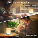 G Keni Nursery Baby Night Light for Kids, Portable LED Touch Night Lamp for Kids and Adult, Breastfeeding, Sleep Aid, USB Rechargeable Nursing Lamp, Bedside Dimmable Warm Night Light (2 Pack) by TinyTreasures Baby Boutique
