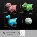 Interactive Musical Walking Following Dinosaur Toy, Rechargeable Sensory Music Development Toy, Fun Moving Toy for Kids Age 3,4,5 and Up by TinyTreasures Baby Boutique