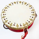 Tosnail 8" Wood Handheld Tambourine - Single Row 5 Pairs Jingles by TinyTreasures Baby Boutique