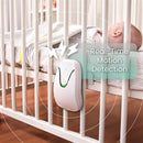 Babysense Video & Breathing Movement Monitor - Video Baby Monitor with Breathing Motion Detection & Alerts Bundle Pack - Video Monitor V24R with Babysense 7 Under-The-Mattress Sleep Monitor by TinyTreasures Baby Boutique