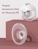 Momcozy Double-Sealed Flange 24mm Compatible with Momcozy M5 Breast Pump. Original M5 Breast Pump Replacement Accessories, 1PC (24mm) by TinyTreasures Baby Boutique