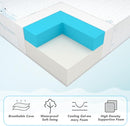 Pack and Play Mattress, 38x26” Foldable Travel Crib Memory Foam Playpen Mattress Pad for Baby & Toddler – Fits Most Playards by TinyTreasures Baby Boutique