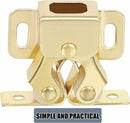 Alise Cabinet Door Latch,Cupboard Closet Doors Catch Closer Double Ball Roller Latches,Cold Rolled Steel Gold Finish CA1000G-12P(Pack of 12) by TinyTreasures Baby Boutique
