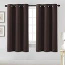 H.VERSAILTEX Blackout Curtains for Bedroom Thermal Insulated Room Darkening Living Room Curtains 63 Inch Long Grommet Privacy Protection Window Curtain Panels/Drapes, 2 Panels, Chocolate Brown by CozyNest Decor