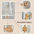 Wooden Baby Crib Mobile Arm, 31 Inch, Solid Beech Wood, 360° Rotatable, Whale Design, Adjustable, Anti-Slip, Mobile Hanger for Crib, Nursery Decor for Boys & Girls, Gift Accessories by TinyTreasures Baby Boutique