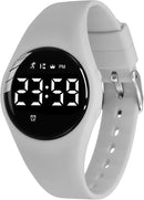 Kids Watches for Girls Boys Digital Sport Watch with Step Counter Pedometer Vibration Alarm Clock, No App Waterproof Fitness Tracker Kids Watch Boys Girls Teens Students Ages 5-16 by TinyTreasures Baby Boutique