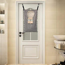 Adjustable Space Saving Door Hanging Laundry Hamper Bag with Stainless Steel Hooks by CozyNest Decor