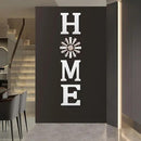 ZAZIWZ Farmhouse Home Signs with Windmill Clock Wall Decor Rustic Home Letters Wall Art for Living Room Kitchen Entryway Dining Room Bedroom (white) by CozyNest Decor