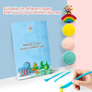 Modeling Clay Kit - 24 Colors Air Dry Clay DIY Molding Clay with Tools, Kids Art Crafts Gift for Boys & Girls Age 3-12 Year Olds by TinyTreasures Baby Boutique