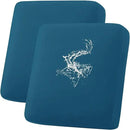 hyha Waterproof Couch Cushion Covers, Stretch Sofa Couch Seat Slipcover for Dog Washable, Non-Slip Waterproof Outdoor Cushion Covers for Patio Furniture Replacement (2 Pieces, Deep Teal) by CozyNest Decor