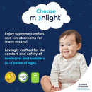 Moonlight Slumber Luxury Dreamer Crib Mattress - Dual-Sided, 2-Stage Baby and Toddler Mattress with Cool Memory Foam Layer and Breathable Mattress Cover - Hypoallergenic and Waterproof - 52"x27.5"x6" by TinyTreasures Baby Boutique