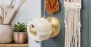Enjoy Cover |Door Handle Grip Doorstop Knob Stopper Cover, Set of 2 Silicone Door Knob Grips Universal Size Protects Walls from Dents and Damage (Clear) by TinyTreasures Baby Boutique
