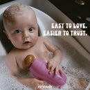 Nemah - 2-in-1 Baby Soap and Shampoo - Tear-Free Baby Body Wash and Shampoo with Actismart Chamomile, Jojoba Oil, & Activera Aloe - Vegan & Cruelty-Free - 9.8 fl. oz. by TinyTreasures Baby Boutique