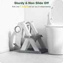 Potty Training Seat, Upgrade Toddler Toilet Seat for Kids Boys Girls, 2 in 1 Potty Training Toilet, Splash Guard Anti-Slip Pad Step Stool by TinyTreasures Baby Boutique
