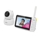 VTech VM924 Remote Pan-Tilt-Zoom Video Baby Monitor, 5" LCD Screen, Up to 17 Hrs Video Streaming, Night Vision, Up to 1000ft Range, Soothing Sounds, 2-Way Talk, Temperature Sensor,Secured Transmission by TinyTreasures Baby Boutique