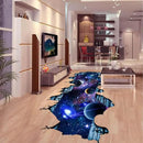 Quanhaigou Galaxy Wall Sticker,Space Wall Decal,Planet Wallpaper Decoration Decor by CozyNest Decor