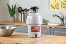 Waste King Garbage Disposal for Kitchen Sink with Power Cord, Food Waste Disposer, L-8000 by CozyNest Decor