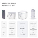 Termichy Milk-Powder Formula Dispenser Container: 14OZ Baby Formula Storage Container for Travel - Portable Formula Holder 400g by TinyTreasures Baby Boutique