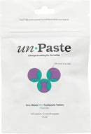 New Formula, Unpaste Toothpaste Tablets, Fluoride Mint, Xylitol Free, Vegan, Plastic Free, Travel-Friendly, Resealable Packet, 125ct, 2 Month Supply by CozyNest Decor