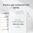 Plant-Based Liquid Laundry Detergent, 32 Fl Oz, Multiple Scents, HE Compatible (White Oak Vanilla) by CozyNest Decor