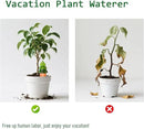 4 Pack Terracotta Christmas Tree Automatic Plant Watering Devices,Household self Watering Planter Insert, Watering Spikes for Indoor Plants,Holiday Potted Plant Continuous Moisture Device by GreenHaven Gardens