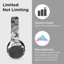 LilGadgets Connect+ Pro Wired Kids Headphones for School w/Microphone, Volume Limiting Noise Reducing Over-Ear Headset w/Cord, SharePort Technology & SoftTouch Padding, Snow Camo Headphones for Kids by TinyTreasures Baby Boutique