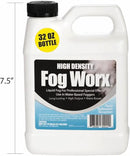 FogWorx Extreme High Density Fog Juice - Quart – 32 Fluid Ounces of Long Lasting, High Output, Odorless Water Based Machine Fluid for 400 to 1500 Watt Machines by GreenHaven Gardens
