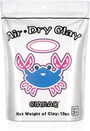 CiaraQ White Air Dry Clay, DIY Modeling Clay, Easy to Use for Children and Artists. 10 oz/Bag by TinyTreasures Baby Boutique