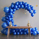 140pcs Dark Blue Round Balloons Different Sizes 18 12 10 5 Inch Latex Balloons for Arch Decoration Party Balloon Kit for Graduation Birthday Party Wedding Balloon Baby Shower Decoration by TinyTreasures Baby Boutique